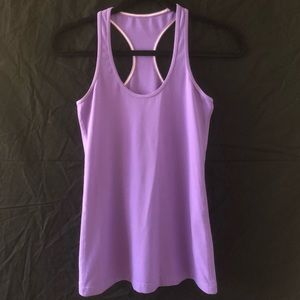 Lululemon purple tank top